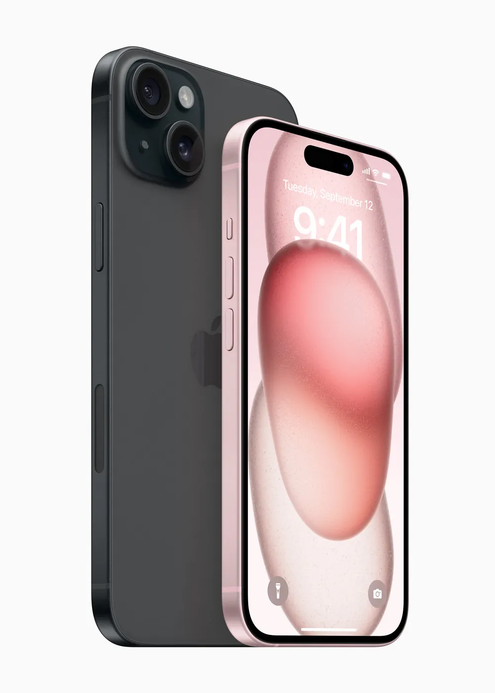 iPhone 15 — официальный продукт-рендер Apple