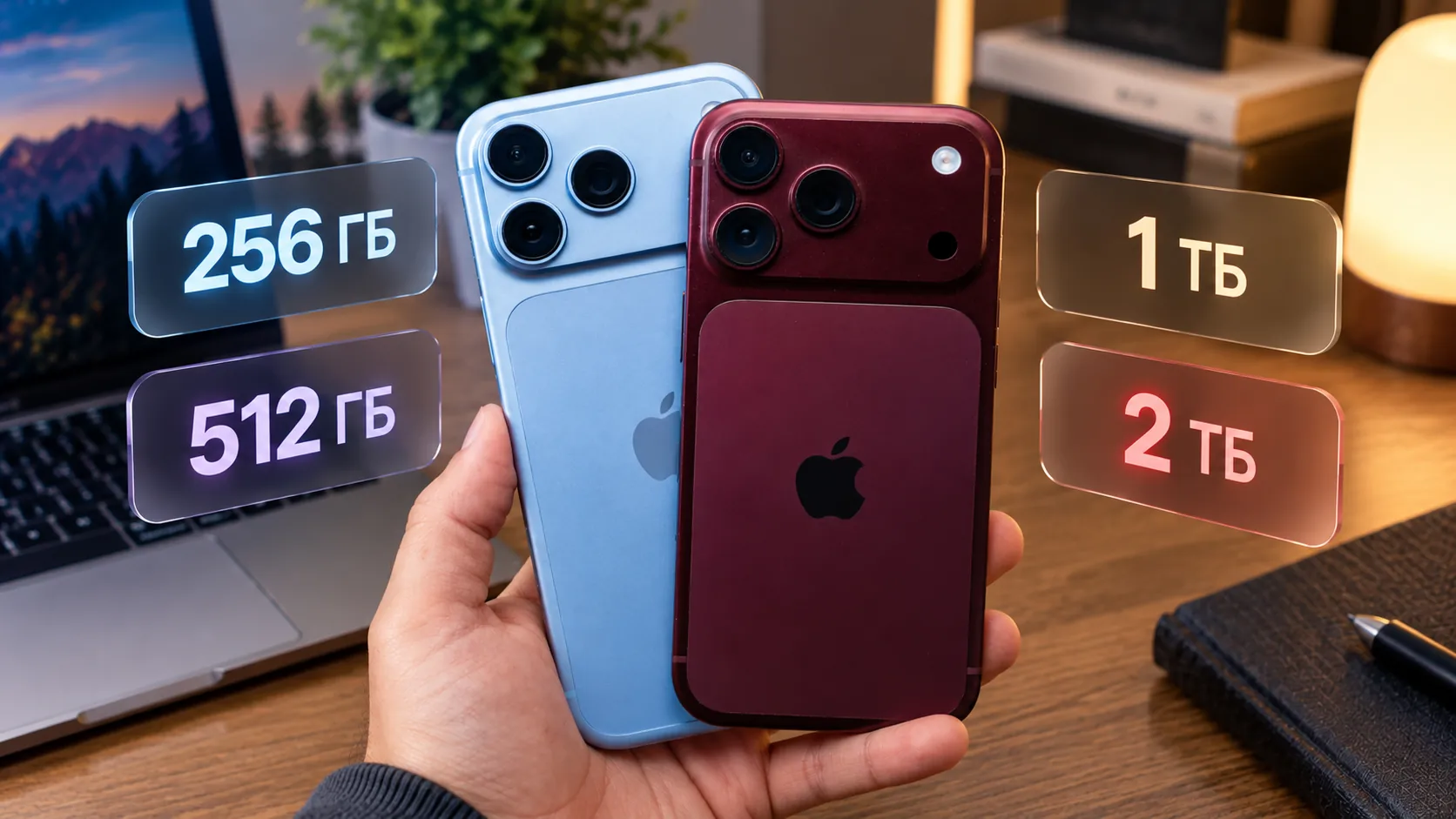 Какая память стоит в iPhone 18 Pro и кому не стоит брать терабайтные версии