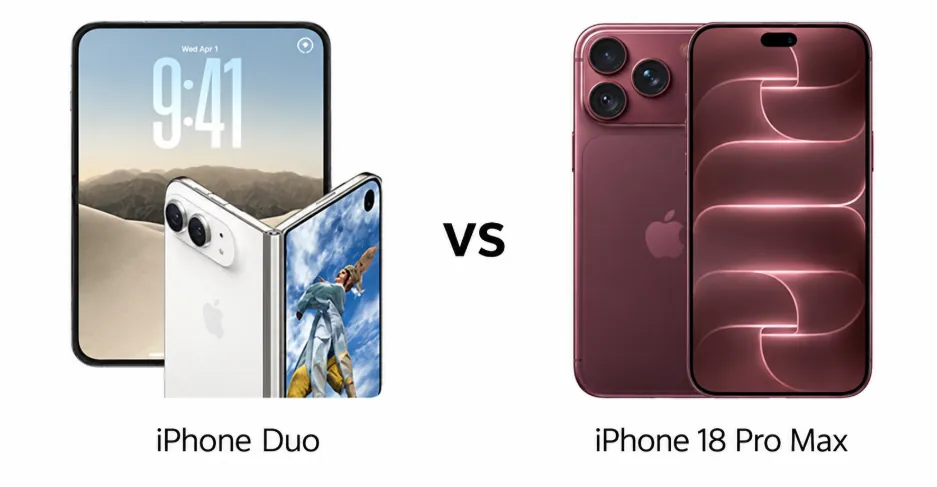 iPhone Duo против iPhone 18 Pro Max: складной экран за $2000 или камера