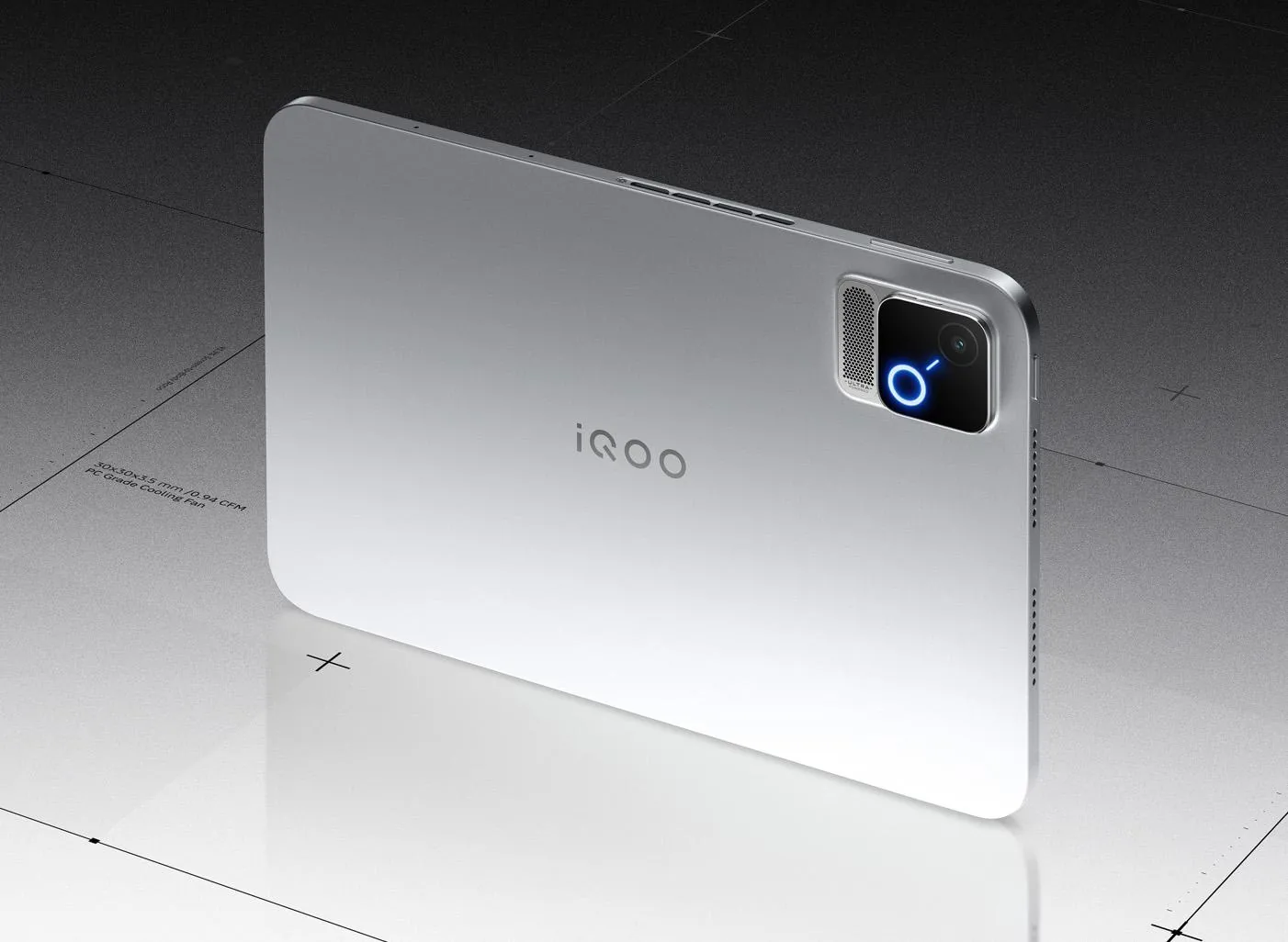iQOO раскрыла характеристики Pad Ultra: батарея 9020 мА·ч и вентилятор