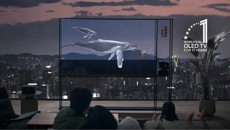 LG OLED T — официальный контент-кард LG