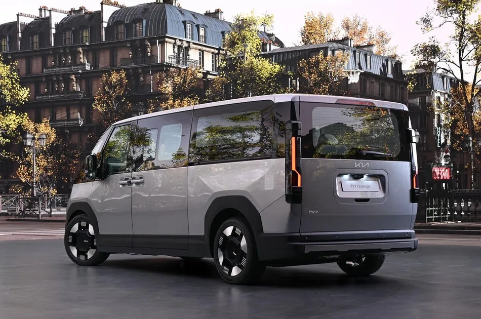 Kia показала серийный электрофургон PV7 с запасом хода до 460 км