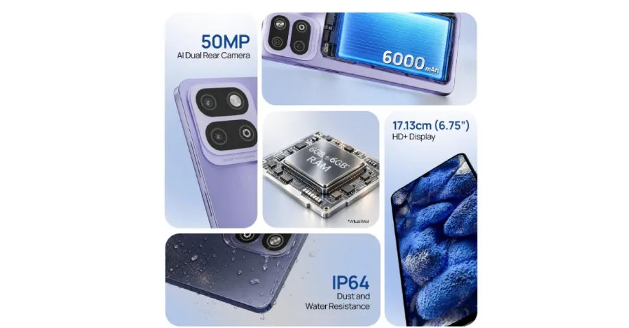 Lava представила бюджетный смартфон Bold N4 Pro 5G с батареей на 6000 мА•ч