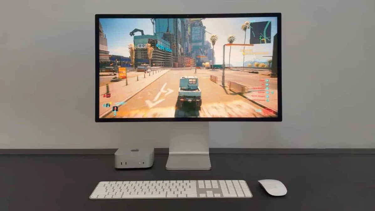 Mac mini на M6 отыграл Cyberpunk 2077 в 60 fps в 1080p