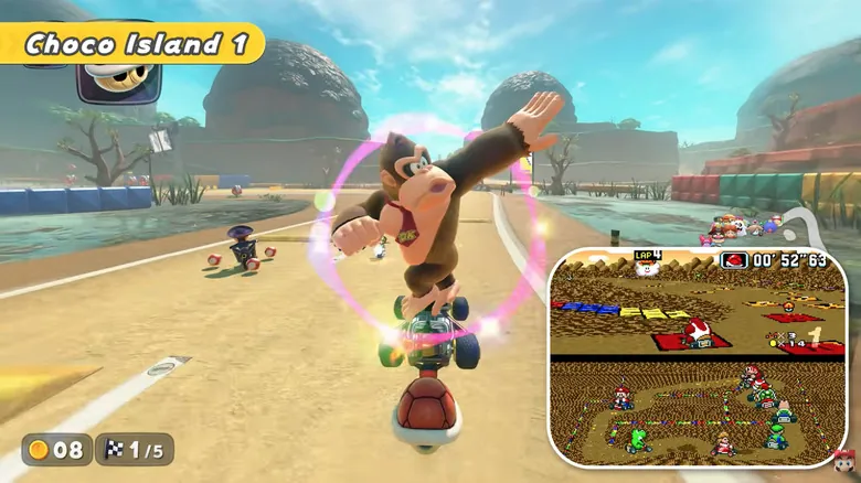 Mario Kart World получит бесплатное обновление с 10 ретро‑трассами из SNES