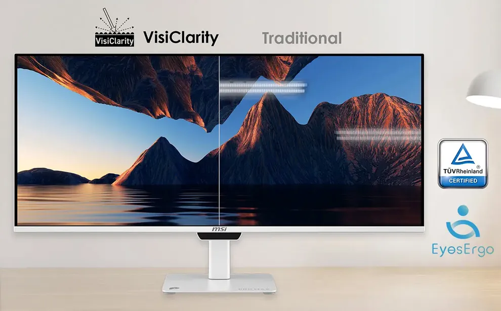 MSI представила белый QD-OLED монитор PRO MAX для Mac