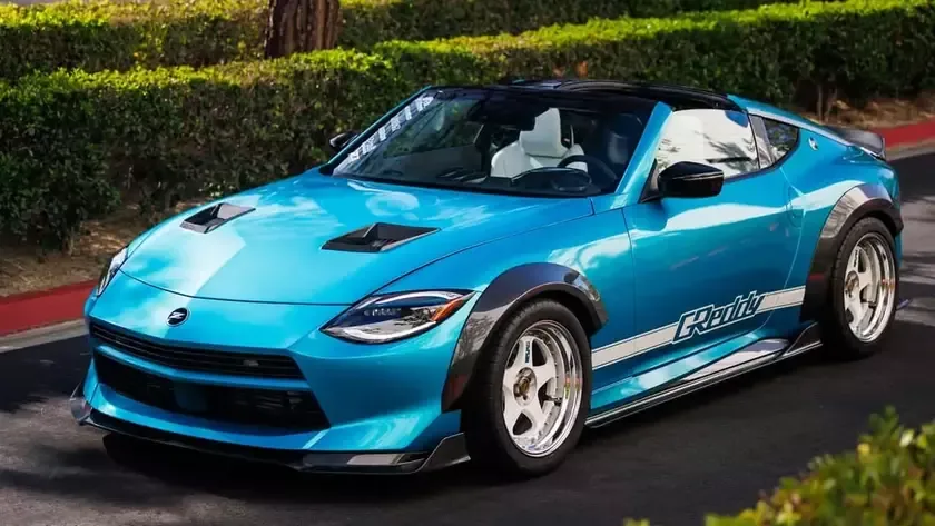 Nissan представила концепт Z Kaze с крышей T-top и дисками 1996 года