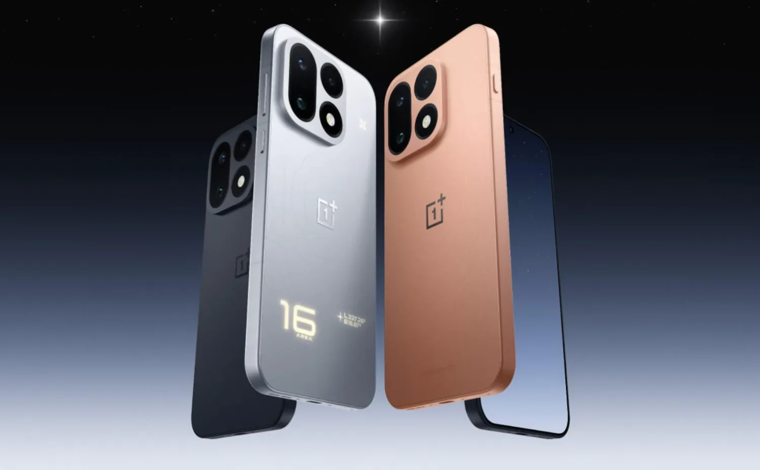 OnePlus 16: подтверждены дизайн, память и цвета корпуса
