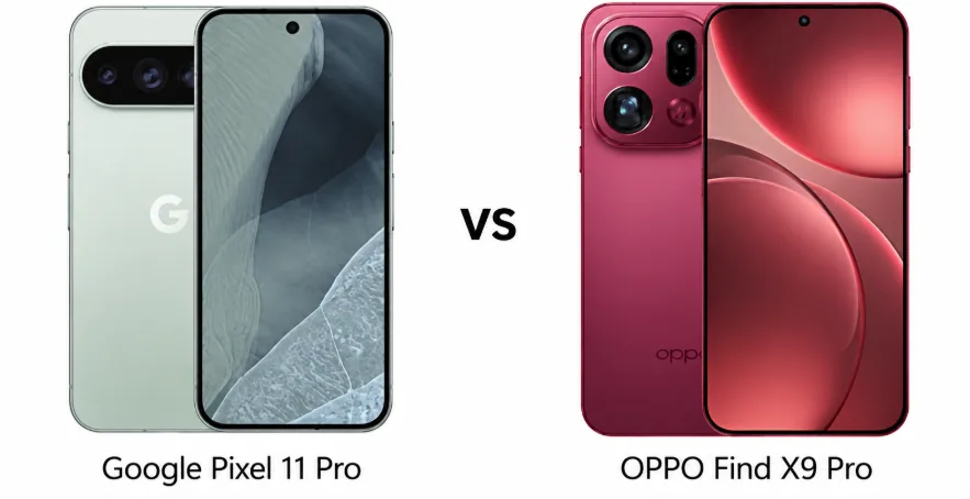 OPPO Find X9 Pro против Google Pixel 11 Pro: сравнение флагманов