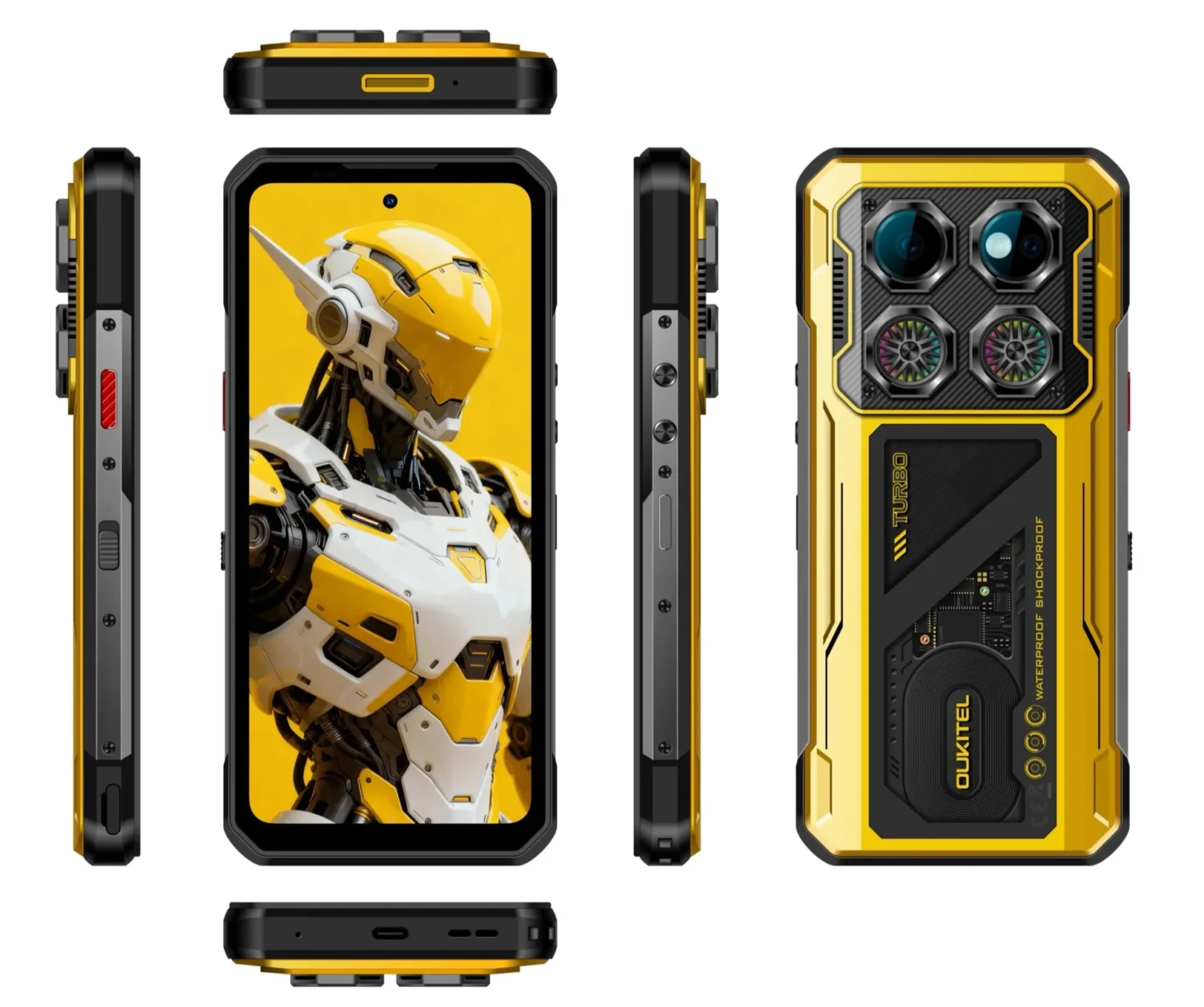Oukitel WP600: игровой бронефон с двумя вентиляторами