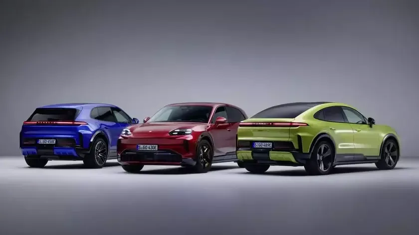 Porsche Cayenne Electric 2027: электропривод дверей и беспроводная зарядка