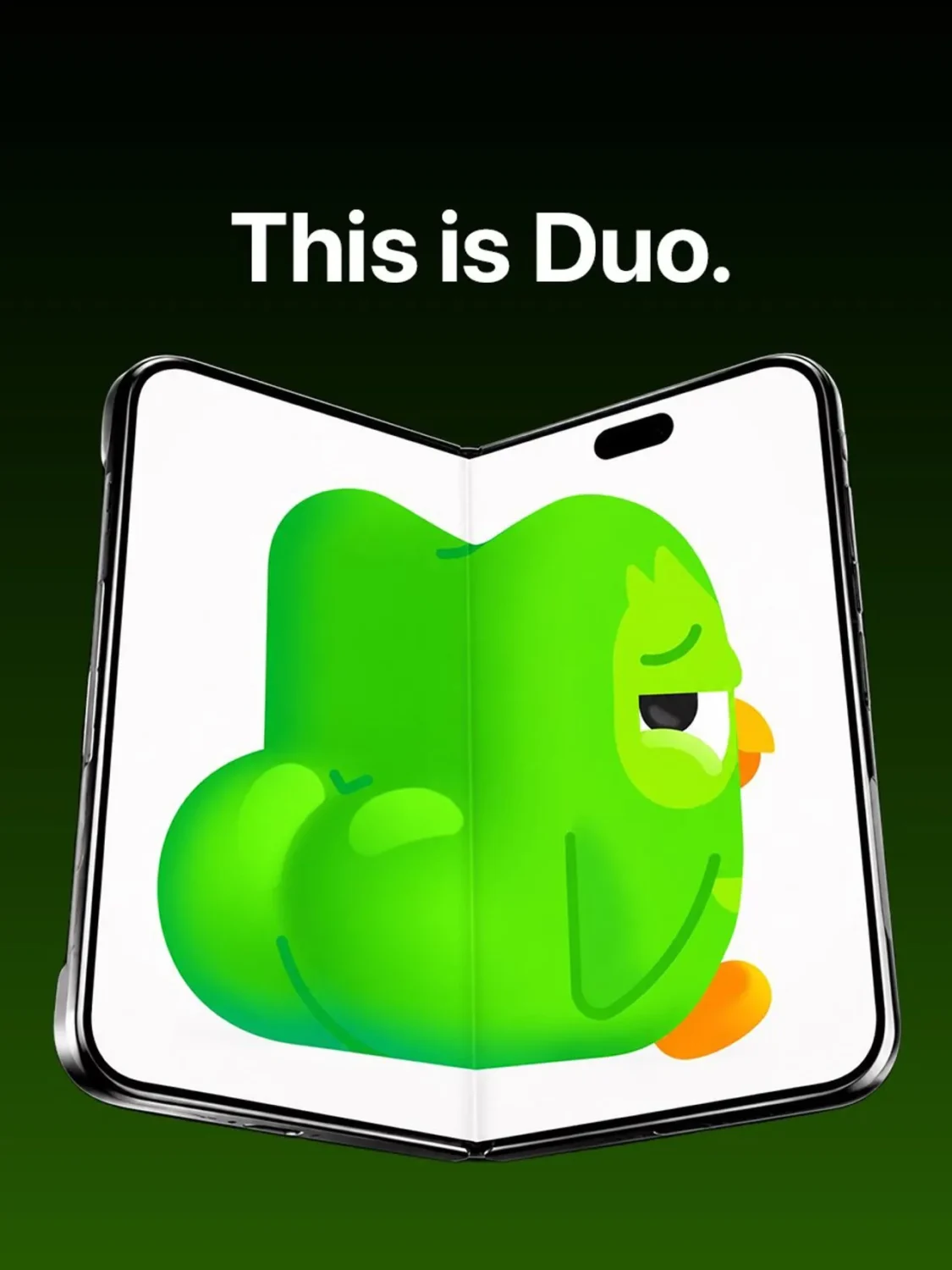 Samsung атаковала Apple за iPhone Duo, но получила ответ от Duolingo