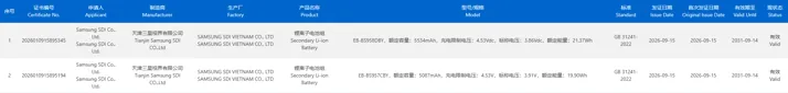 Сертификация подтвердила ёмкость батарей Samsung Galaxy S27 Pro и Ultra