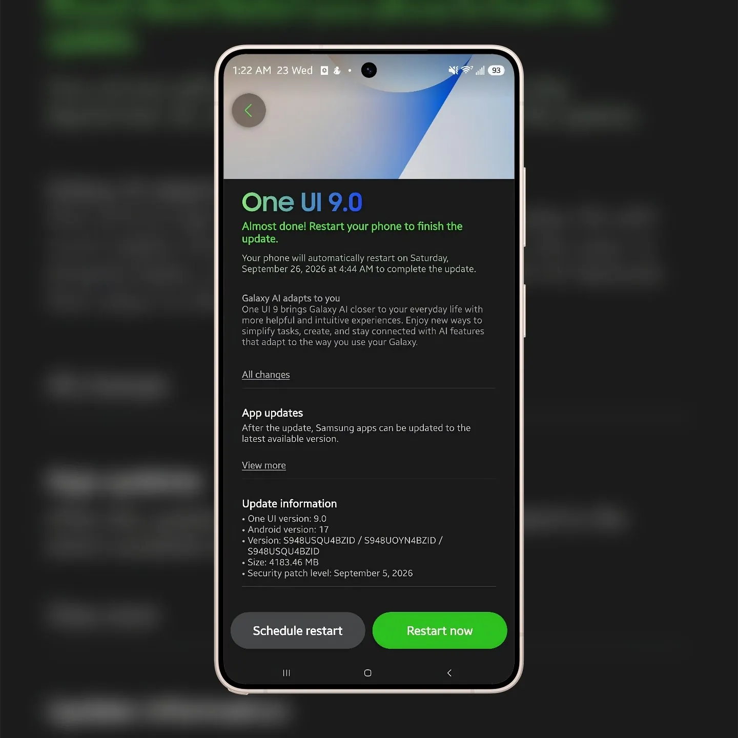 Samsung начала раздачу One UI 9 для Galaxy S26 в США