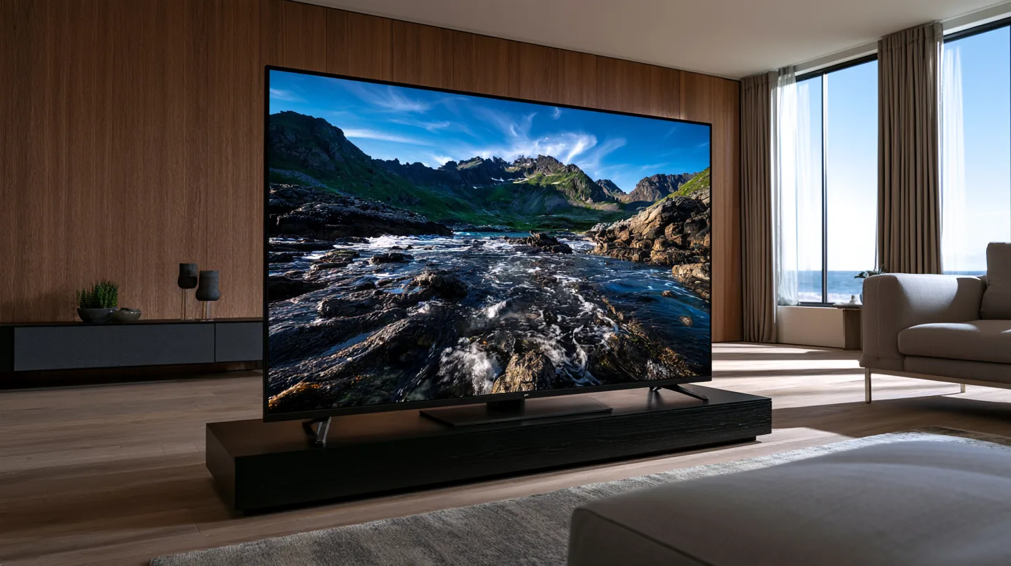 Телевизоры Sharp в Китае массово зависают и показывают синие экраны