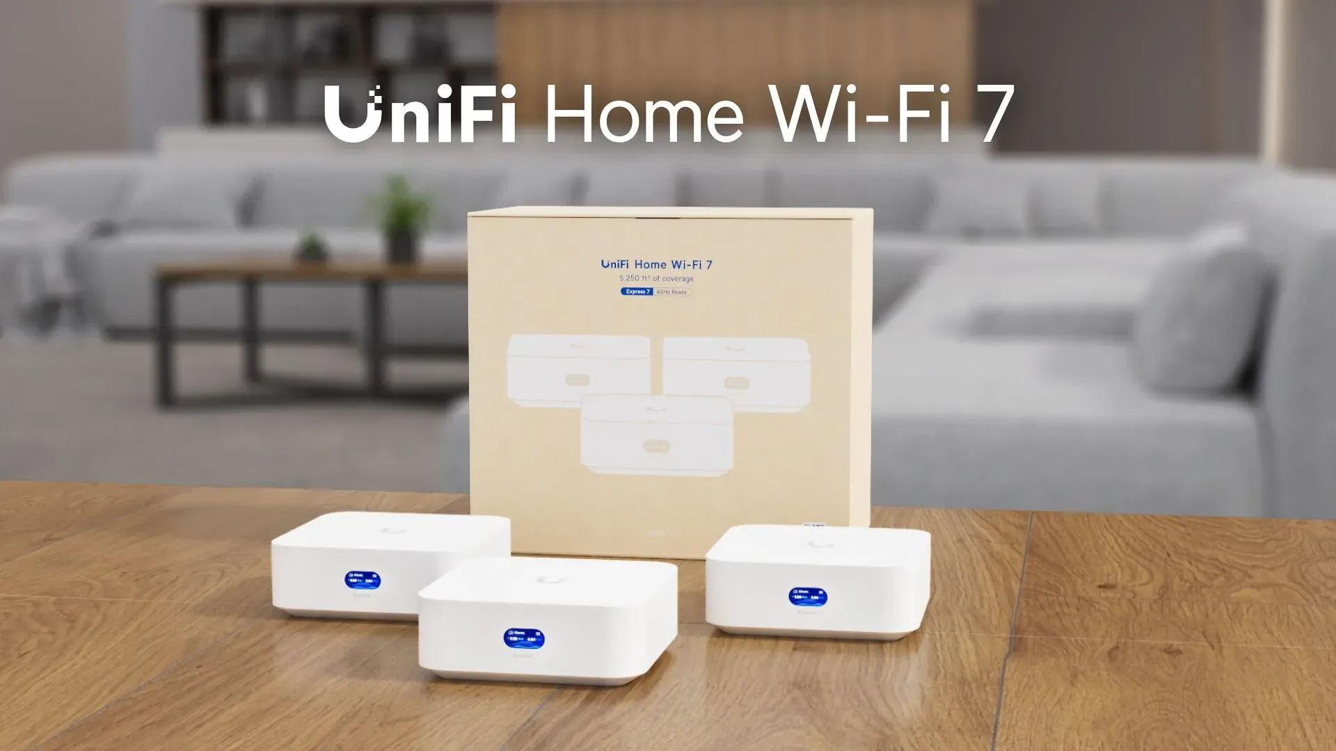 Ubiquiti представила UniFi Home WiFi 7 для дома