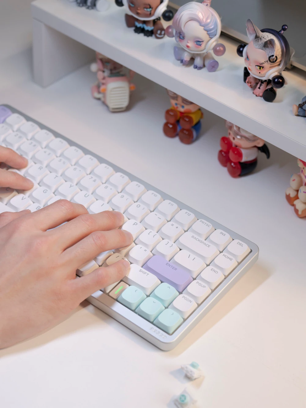 В России появилась Rapoo A83 Air с Hot-Swap и RGB