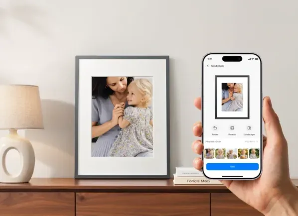 Ugreen представила фоторамку Gallery с 13,3-дюймовым E-Ink экраном