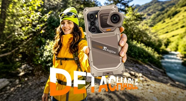 Ulefone RugOne Xsnap 7 Pro — смартфон с вынимаемой экшн‑камерой