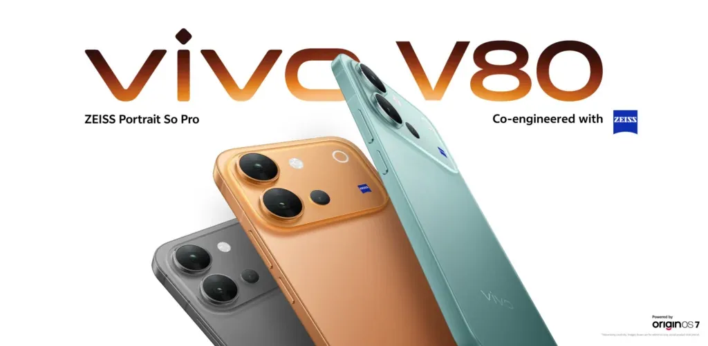 Vivo V80 с батареей 7200 мА•ч и экраном 144 Гц выйдет 6 октября