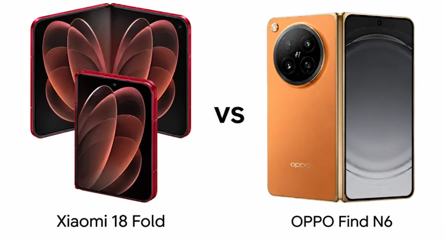 Xiaomi 18 Fold против OPPO Find N6: сравнение складных флагманов