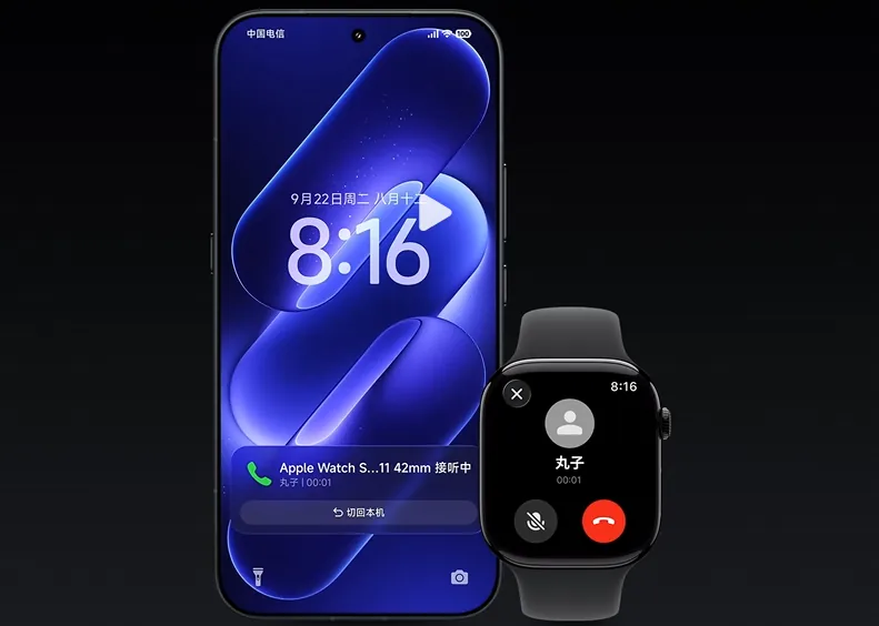Xiaomi 18 Pro получили поддержку Apple Watch