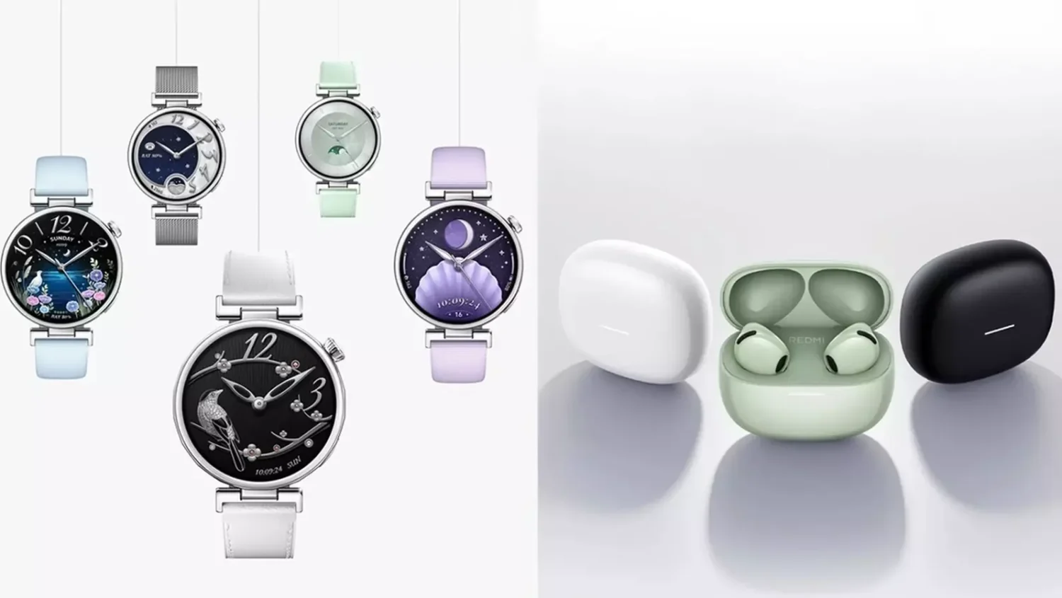 Xiaomi Watch S5 и REDMI Buds 8s: характеристики и дата выхода