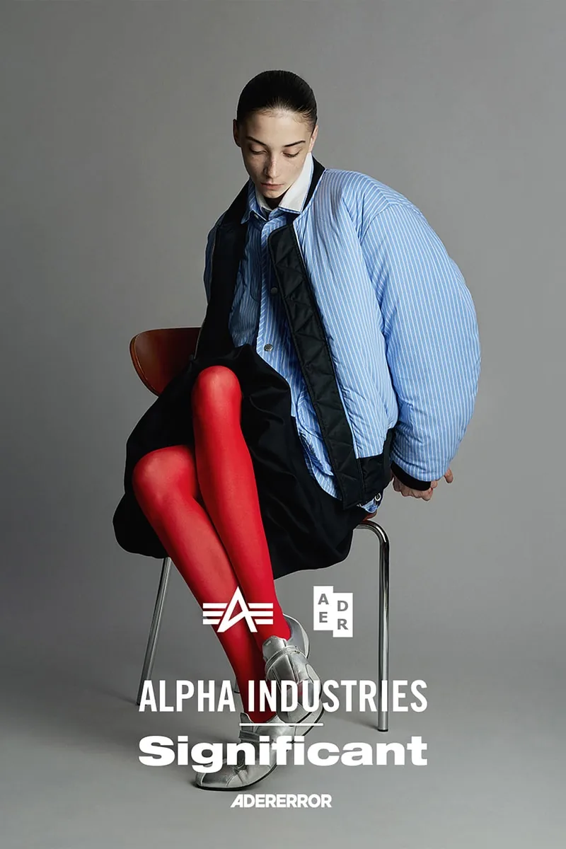 ADERERROR Significant и Alpha Industries представили коллаборацию Stripe in the Loop