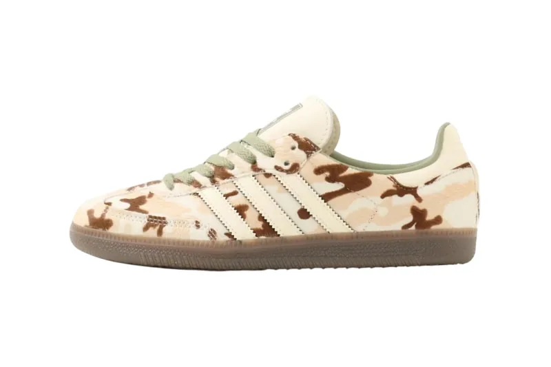 Кроссовки adidas Samba вышли в новой расцветке Camo Cow Print