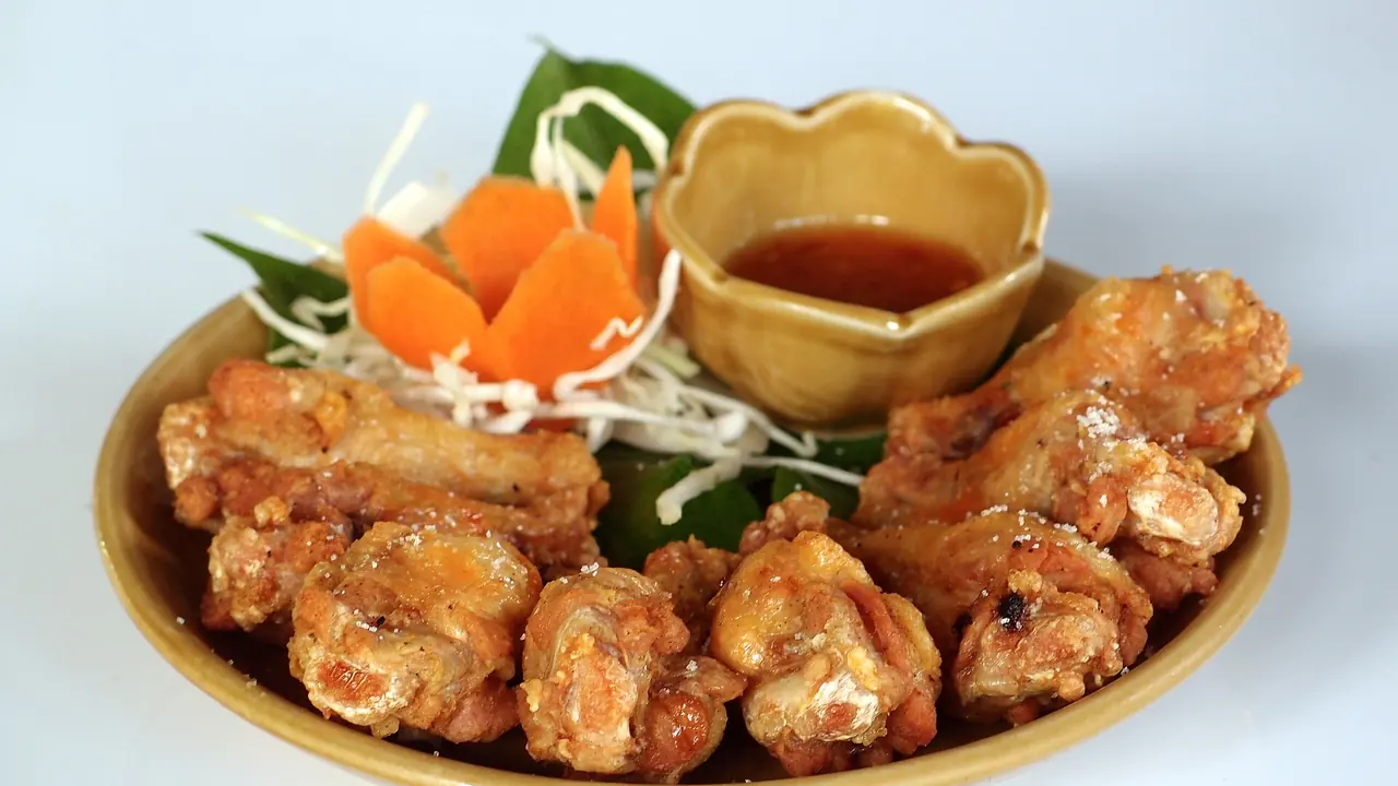 Хрустящие куриные крылья