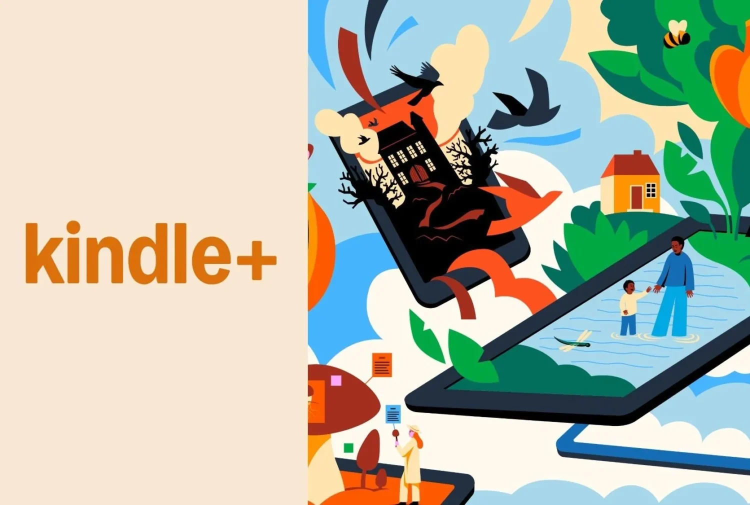 Amazon переименовала Kindle Unlimited в Kindle Plus и расширила доступ к аудиокнигам