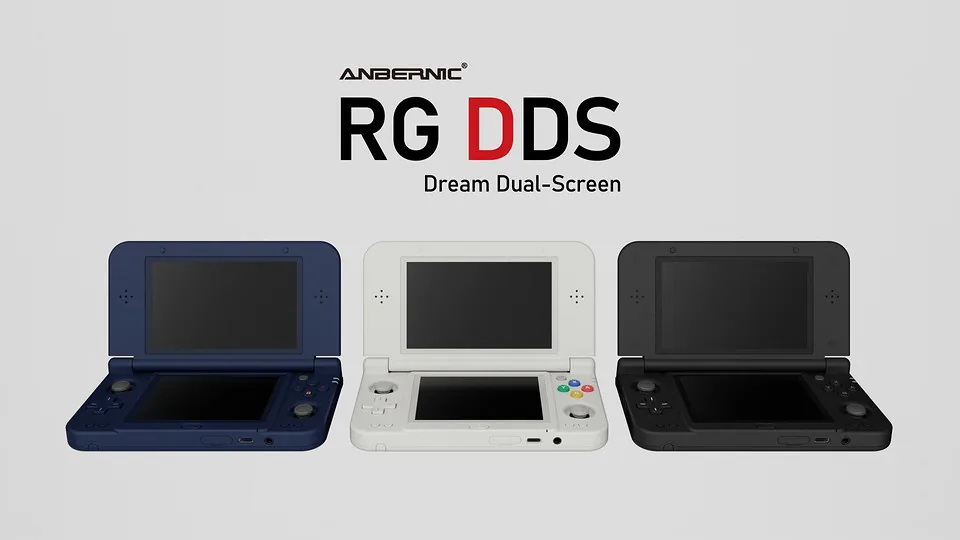 Anbernic RG DDS: портативная консоль с двумя экранами и чипом Snapdragon