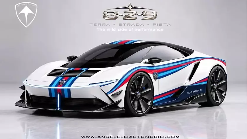 Angelelli Automobili представила суперкар Tipo 829