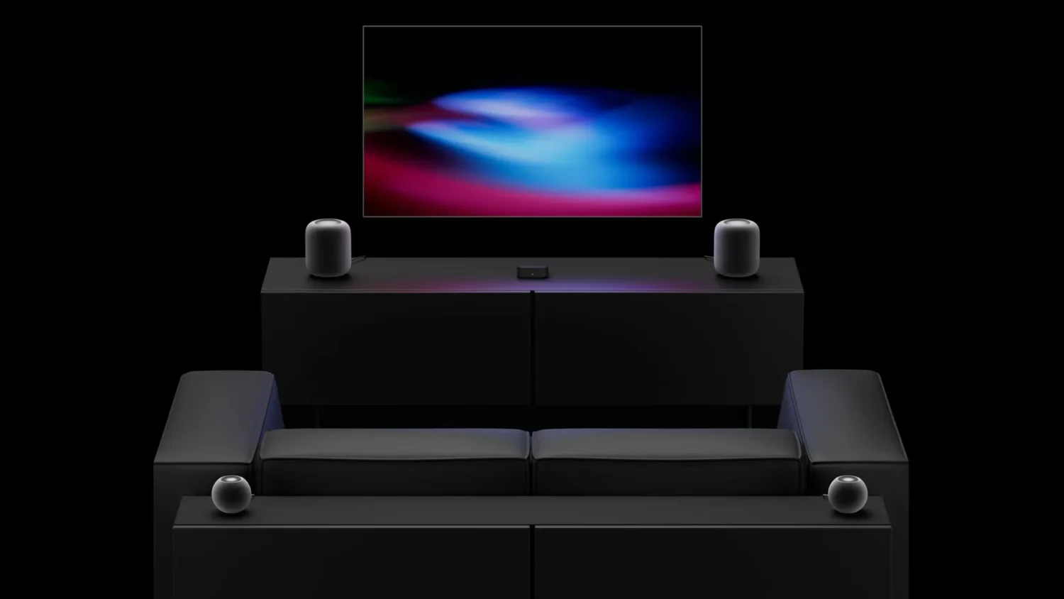 Новая Apple TV 4K получит функцию Whole Room Audio при подключении четырёх HomePod