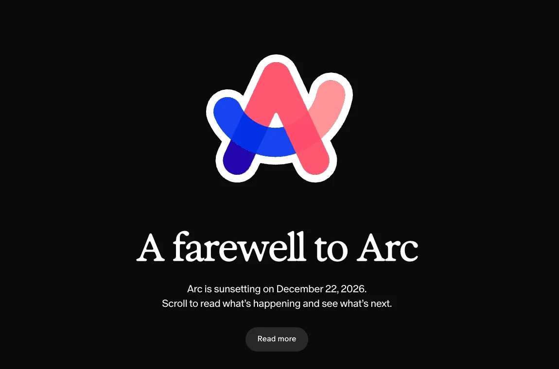 Arc закроется 22 декабря: The Browser Company рекомендует Dia