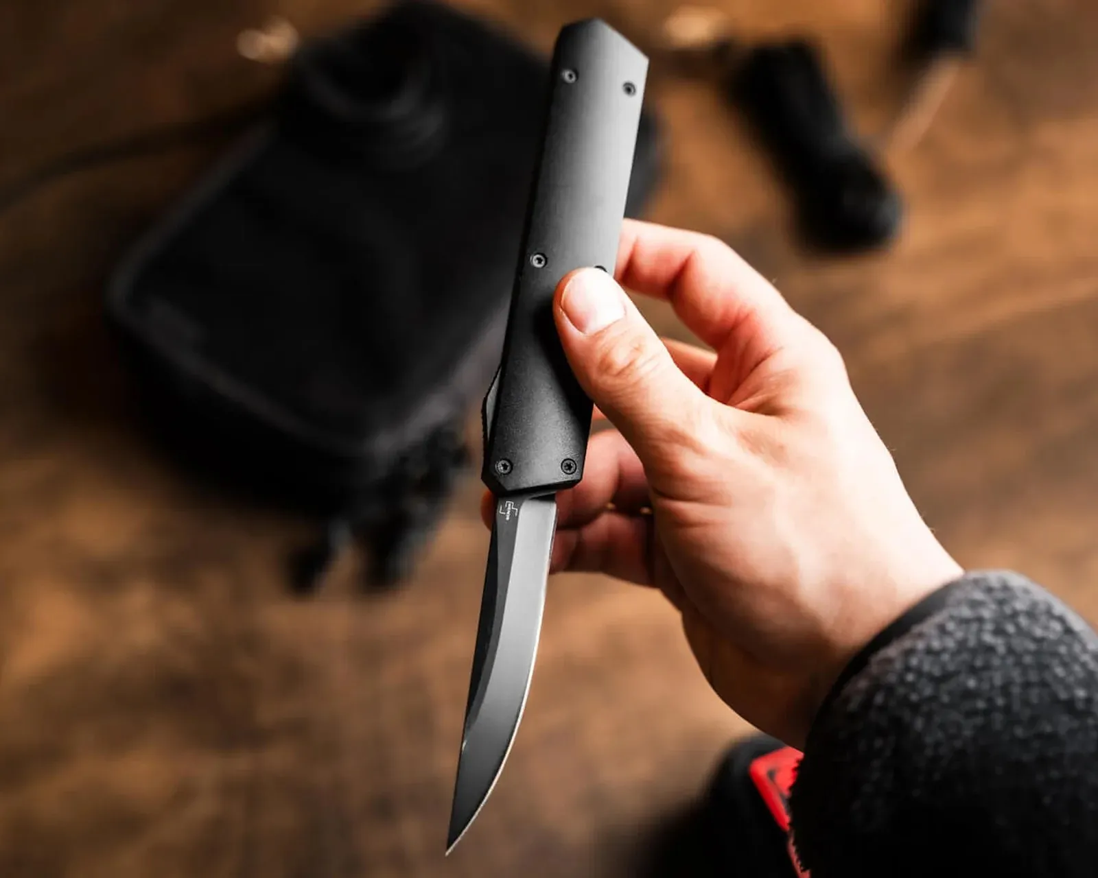 Böker выпустила автоматический нож Kwaiken OTF All Black
