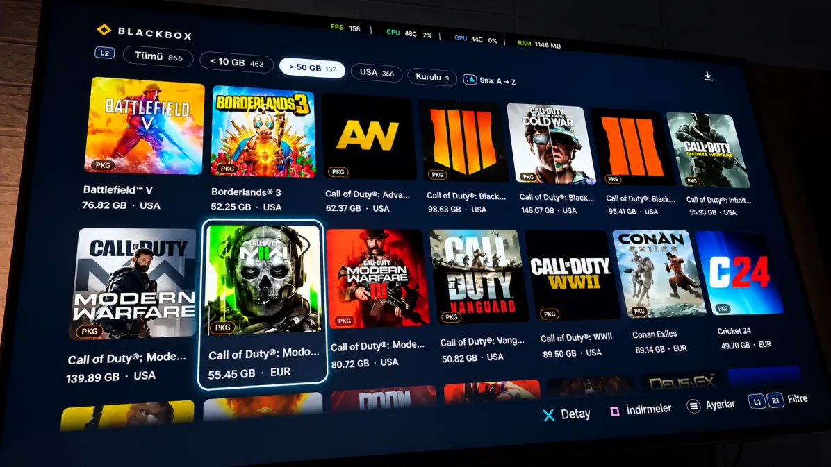 Анонсирован магазин пиратских игр BlackBox для взломанных PS5