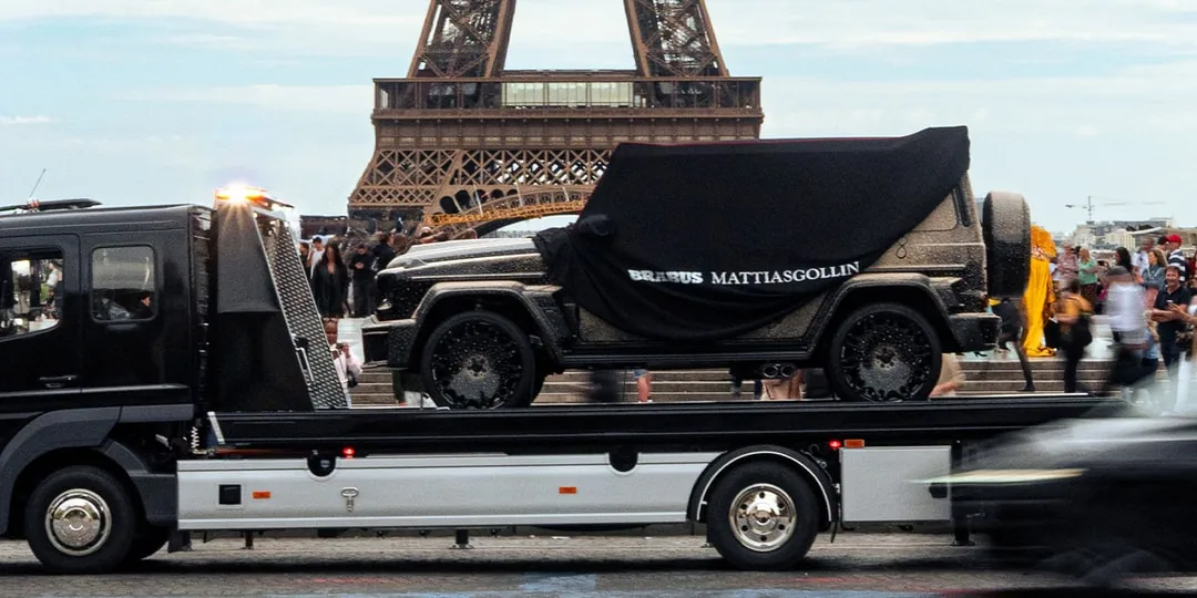 BRABUS и MATTIASGOLLIN показали тизер совместного проекта G800 на Неделе моды в Париже