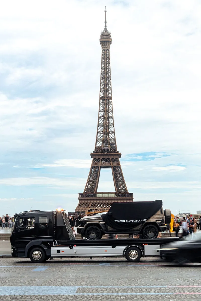 Иллюстрация к материалу «BRABUS и MATTIASGOLLIN показали тизер совместного проекта G800 на Неделе моды в Париже». Фото: Hypebeast.