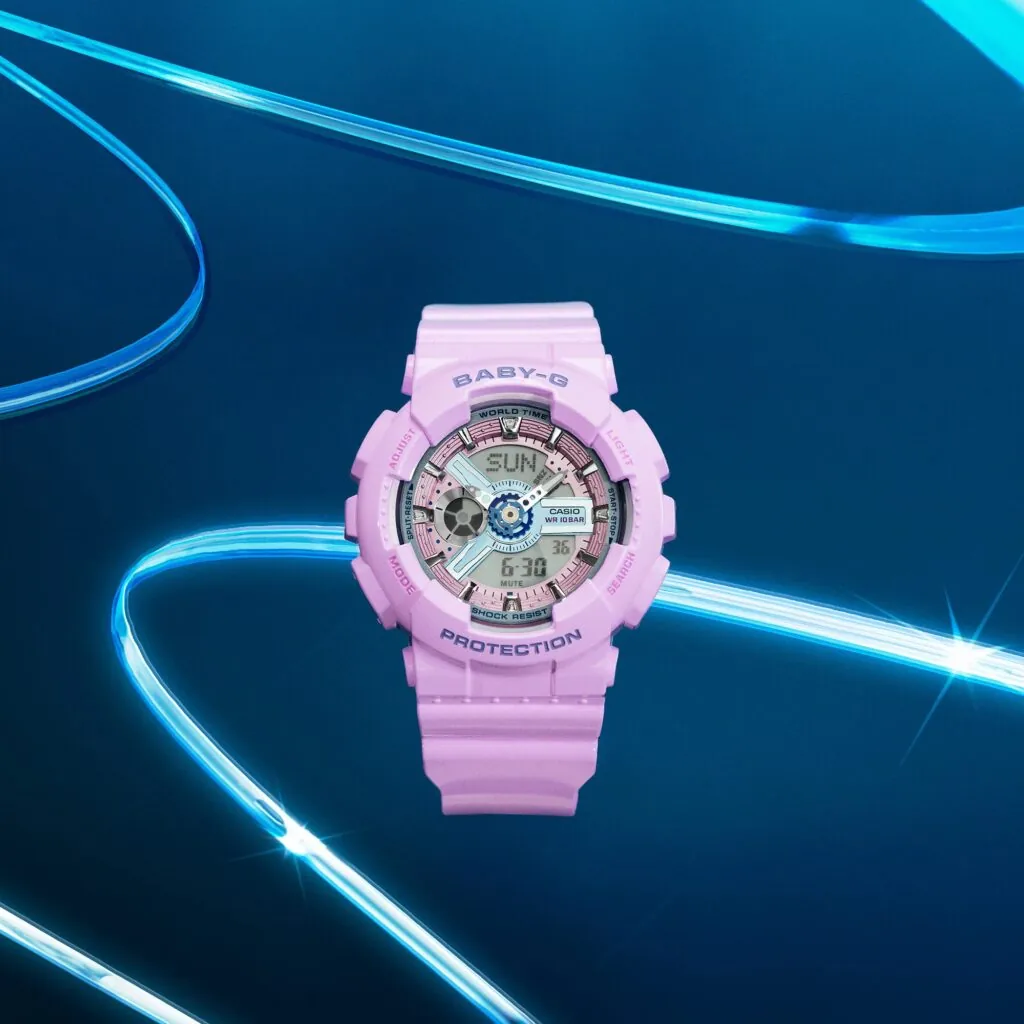Casio выпустила часы Baby-G BA110MC в стиле Y2K
