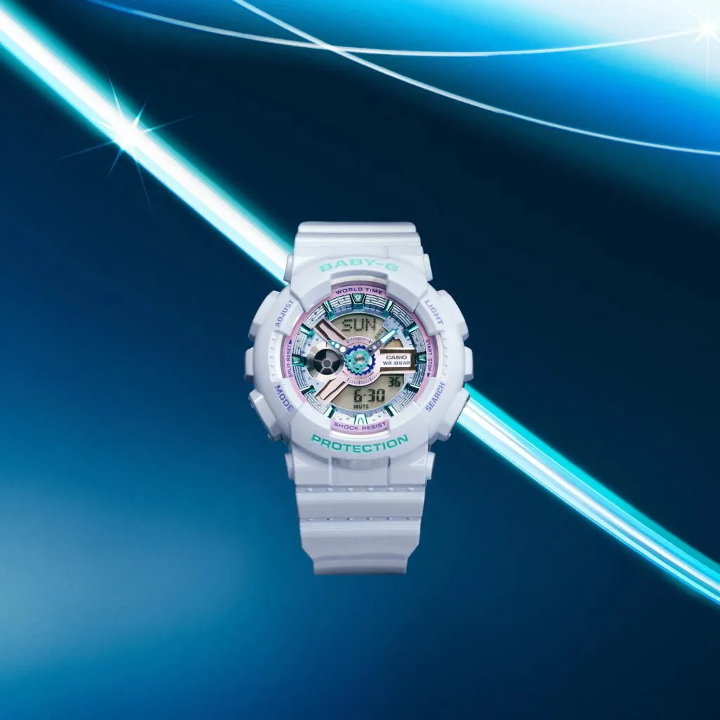 Casio выпустила часы Baby-G BA110MC в стиле Y2K