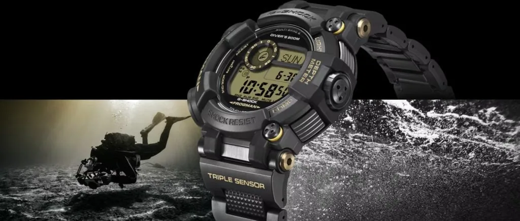 Casio выпустила дайверские часы G-Shock Frogman GWFD1000BC-1 на зарубежном рынке
