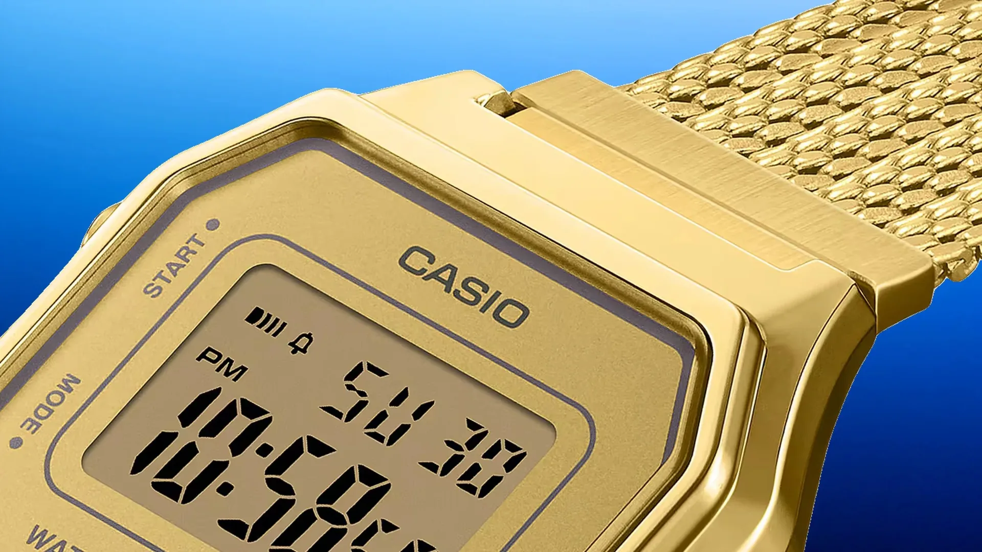 Casio представила компактные часы LA680 с новым сетчатым браслетом