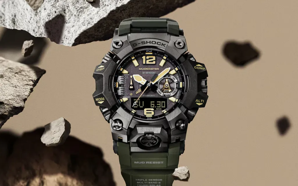 Casio привезла тактические часы Mudmaster GWG-B1000-1A3 в США