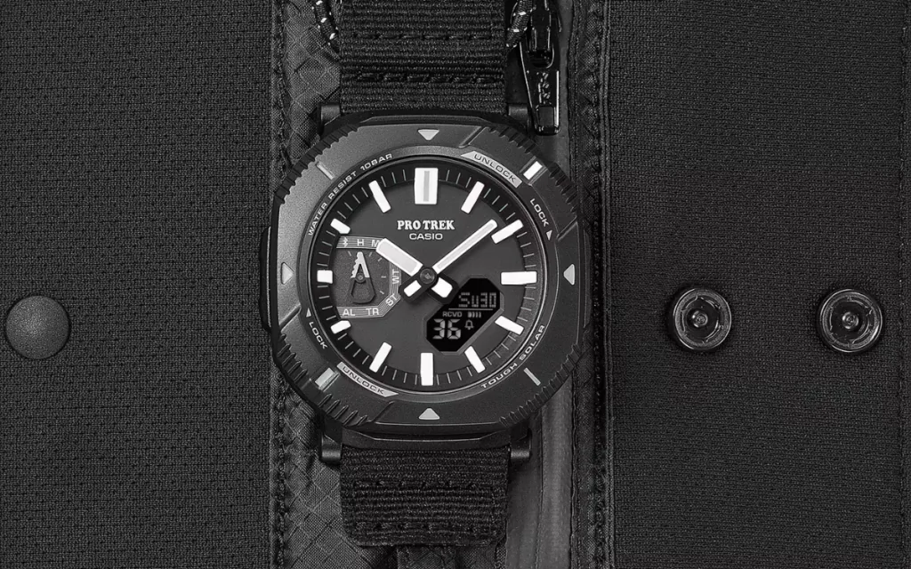 Casio выпустила туристические часы Pro Trek PRJB001EX-1 на зарубежном рынке