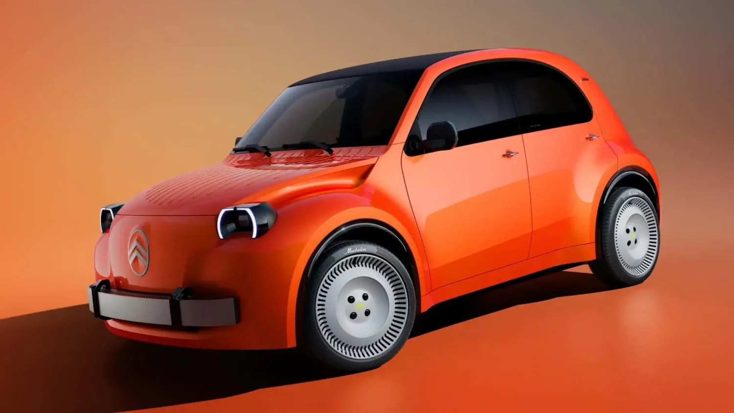 Citroën представила электрический 2CV на Парижском автосалоне