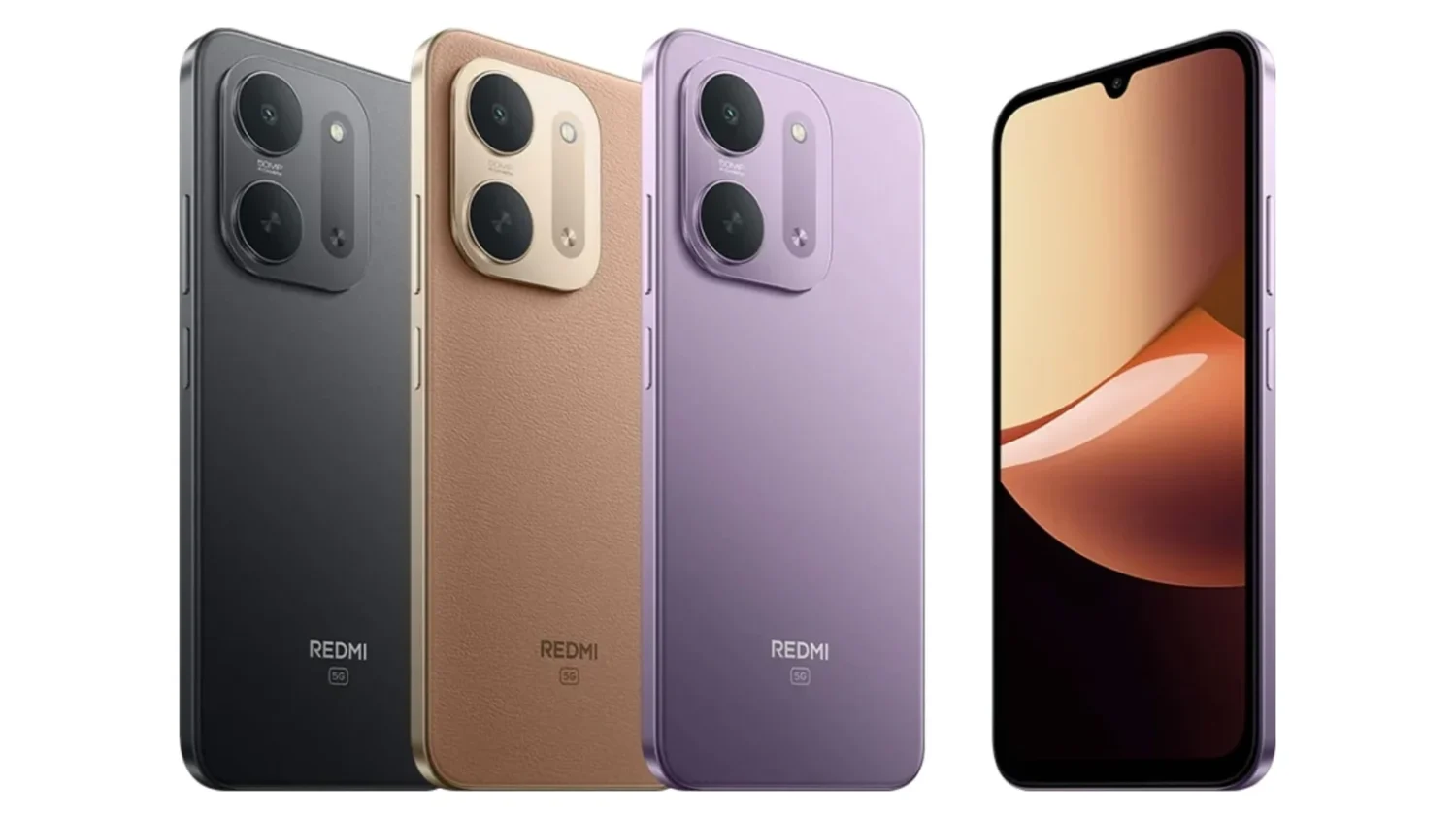 Redmi 17C 5G в трёх цветах