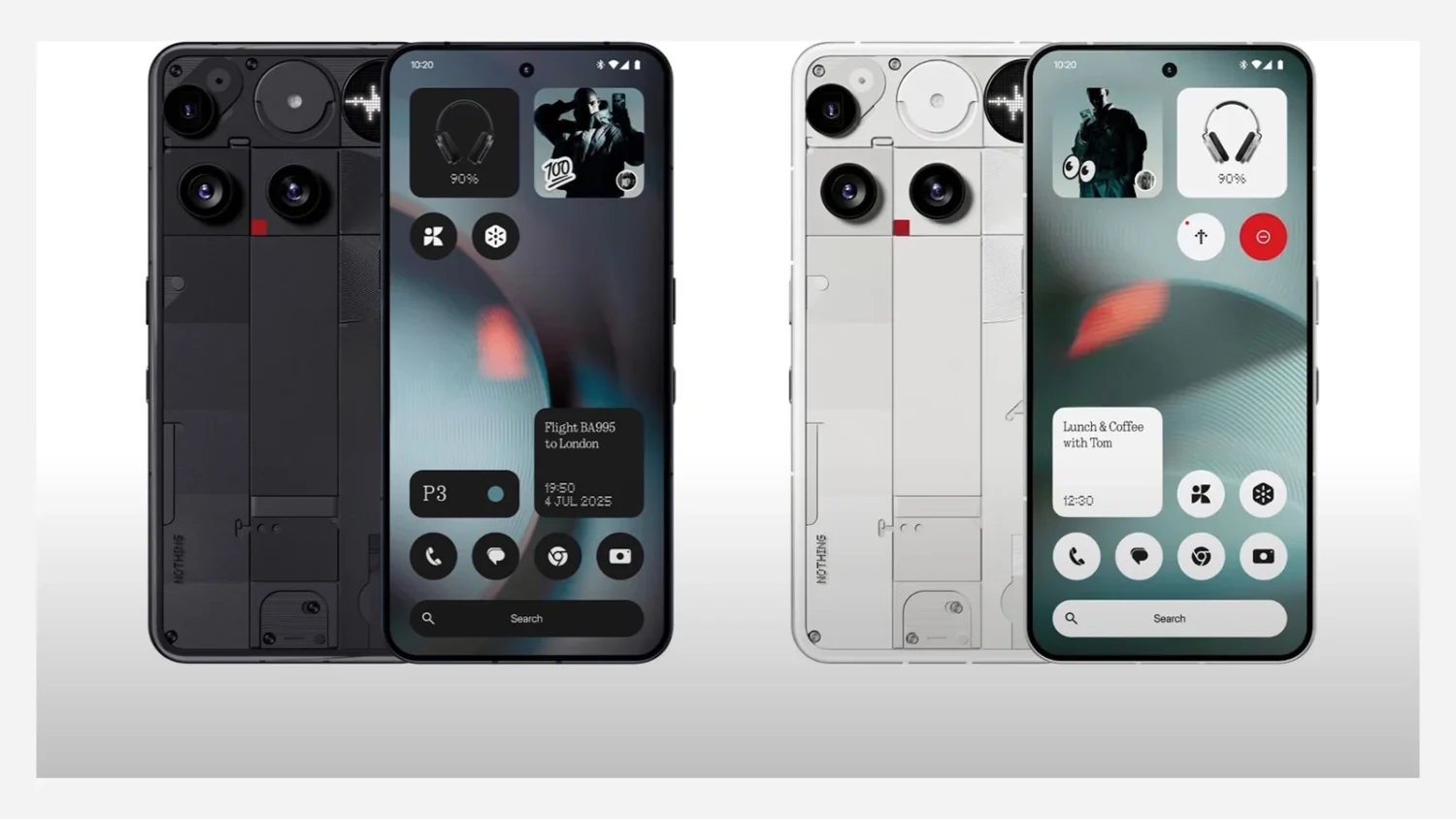 Nothing Phone (3) с Glyph Matrix
