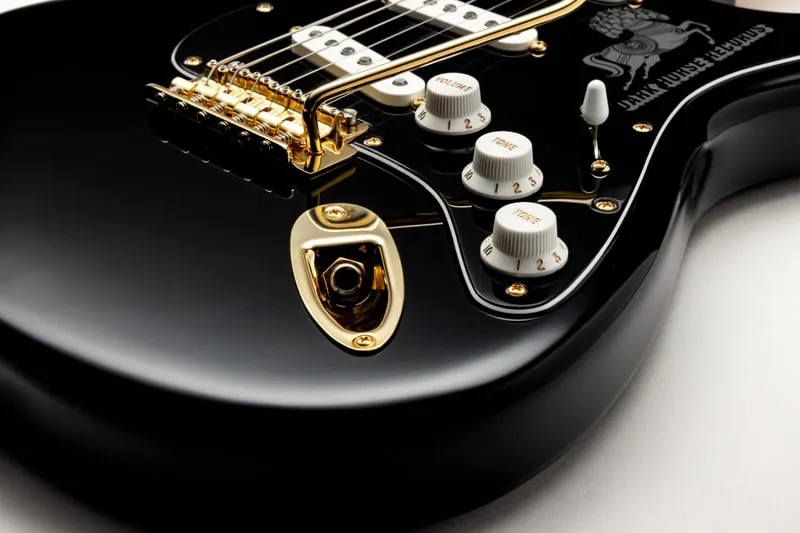 Иллюстрация к материалу «Fender и Dark Horse Records представили гитары Stratocaster». Фото: Hypebeast.