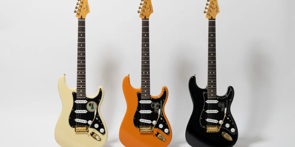 Иллюстрация к материалу «Fender и Dark Horse Records представили гитары Stratocaster». Фото: Hypebeast.